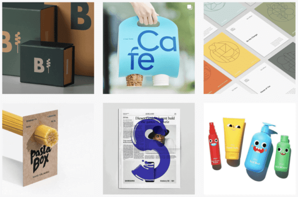 Ý tưởng thiết kế logo từ @thebrandingcollective