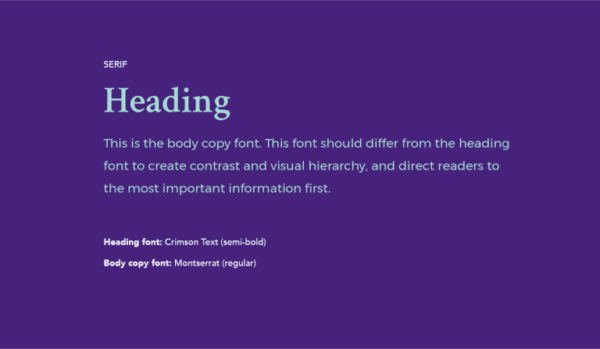 Cặp chữ #2: Tiêu đề dùng font serif + Nội dung dùng font sans-serif | Ảnh 1